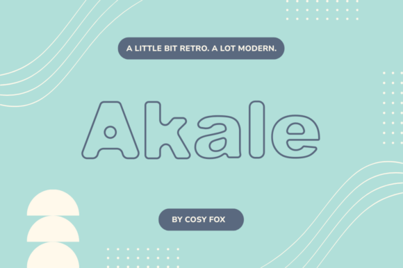 Akale Outline: A Delicate Script with Substantial Character