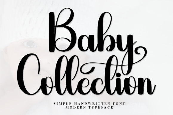 Baby Collection Font: A Whimsical Touch for Online Branding