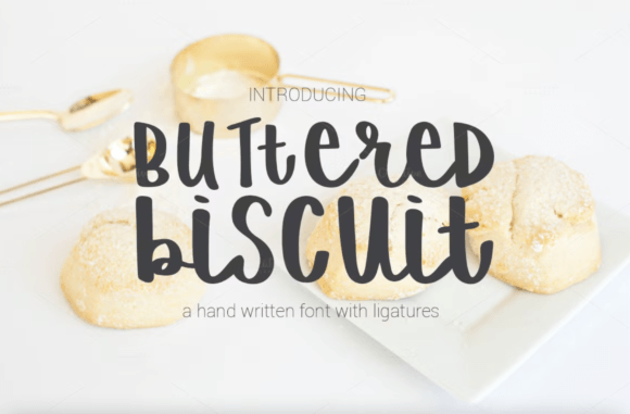 Buttered Biscuit: A Friendly Font for Polished Web Projects