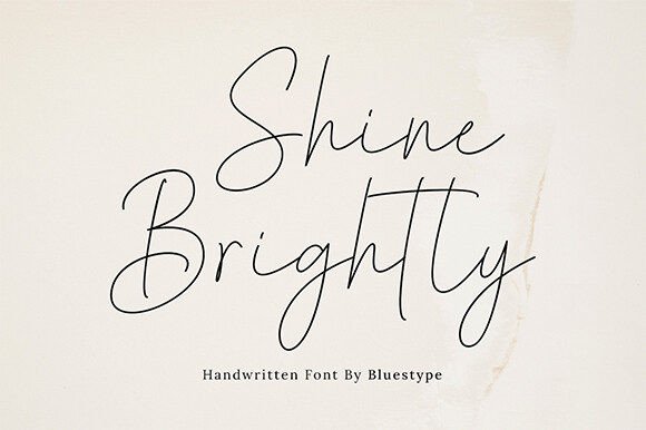 Choosing Shine Brightly: A Font That Makes Your Brand Sparkle