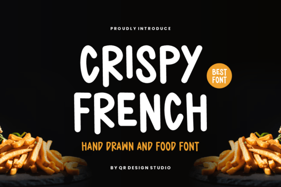 Crispy French: A Delightful Font for Handmade Product Design