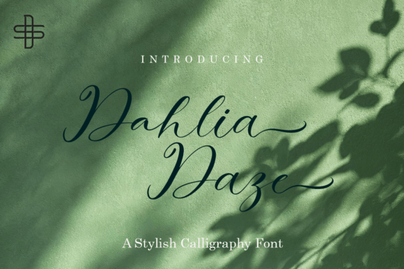 Dahlia Daze: A Font for Soft, Elegant Branding Projects