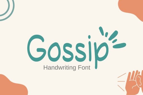 Gossip: A Handwritten Font That Brings Personality to Your Digital Layout