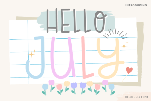 Hello July: A Font for Building a Beautiful Business Brand