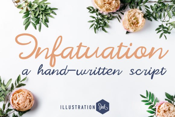Infatuation: A Handwritten Font for Modern Digital Marketing