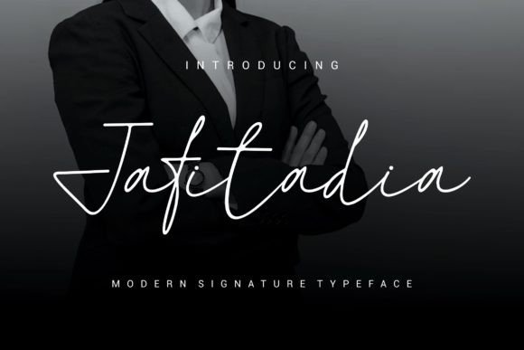 Jafitadia: A Light Handwritten Font for Elegant Digital Branding
