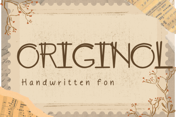 Originol: The Cute Handwritten Font I Keep Coming Back To