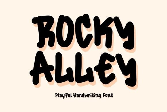 Rocky Alley: The Playful Script Font for Modern Marketing