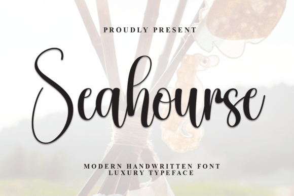 Seahorse: A Timeless Handwritten Font for Editorial Elegance