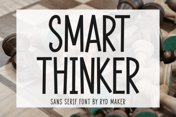Smart Thinker: A Modern Sans-Serif for Editorial Confidence