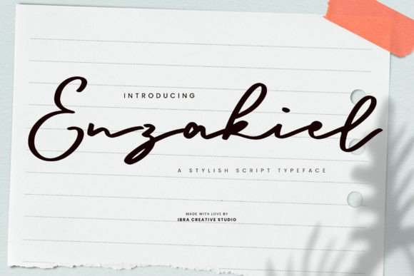 The Enzakiel Font: A Sophisticated Typeface for Professional Branding