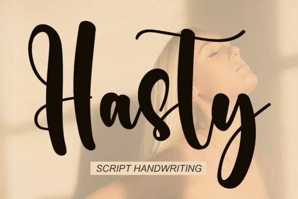 The Hasty Font: A Versatile Handwritten Typeface for Editorial Design