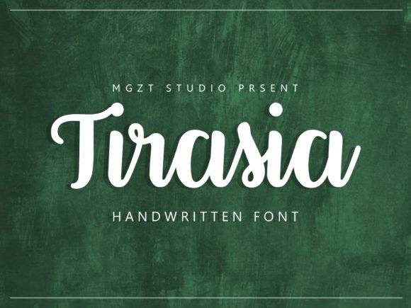 Tirasia: The Elegant Handwritten Font for Crafters