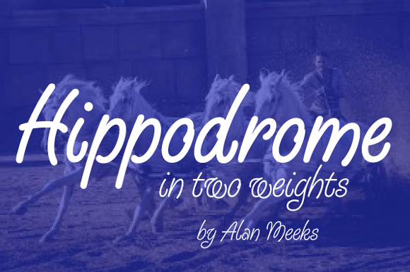 Using Hippodrome Script Font for Elegant Brand Design